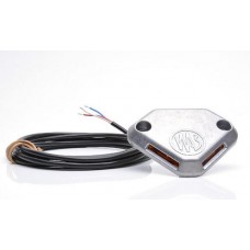 Emelőhátfal villogólámpa LED mini relével 12-24V